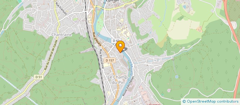 localisation de l'entreprise MADAME CAMILLE ROUFF  EPINAL