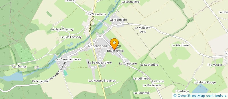 localisation de l'entreprise MADAME CAMILLE ROUILLON à TOUROUVRE AU PERCHE