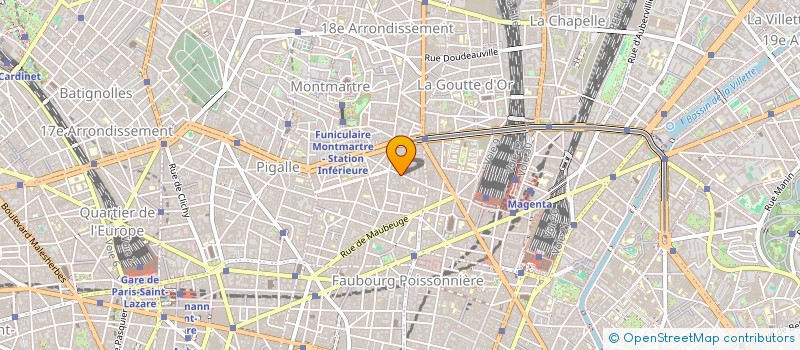 localisation de l'entreprise MADAME CAMILLE ROUQUET  PARIS