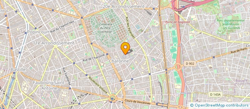 localisation de l'entreprise MADAME CAMILLE ROUSSEAU  PARIS