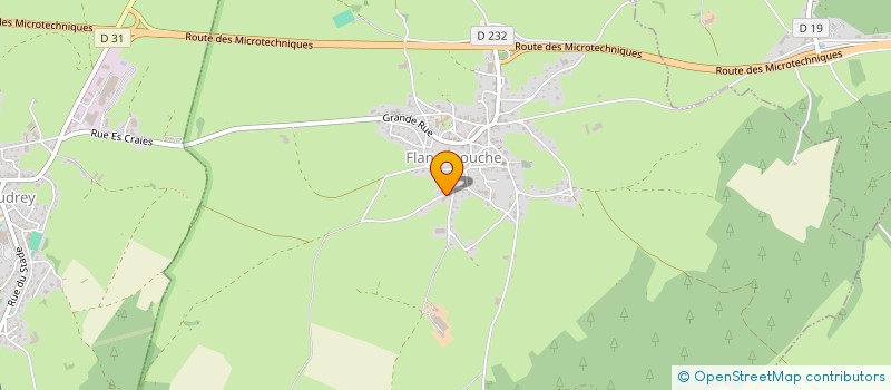 localisation de l'entreprise MADAME CAMILLE ROUSSEAU  GUYANS-VENNES