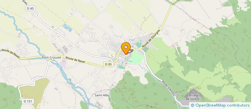 localisation de l'entreprise MADAME CAMILLE ROUTELOUS  SOREZE