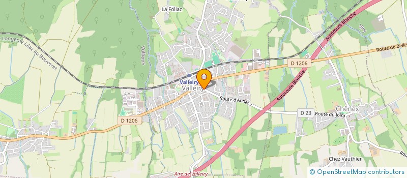 localisation de l'entreprise MADAME CAMILLE ROUX  VALLEIRY