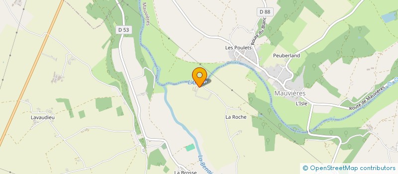localisation de l'entreprise MADAME CAMILLE ROY à SAINT-HILAIRE-SUR-BENAIZE