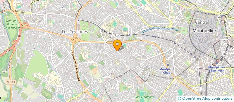 localisation de l'entreprise MADAME CAMILLE RUBIO à MONTPELLIER