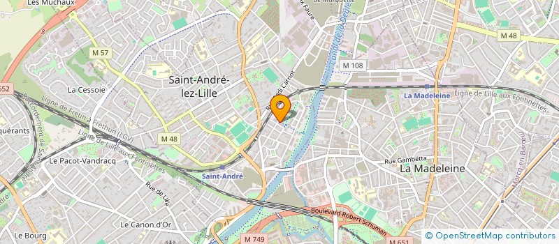 localisation de l'entreprise MADAME CAMILLE RUDENT  SAINT-LEU