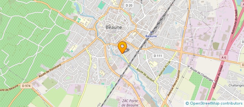 localisation de l'entreprise MADAME CAMILLE RUFFIEN à BEAUNE