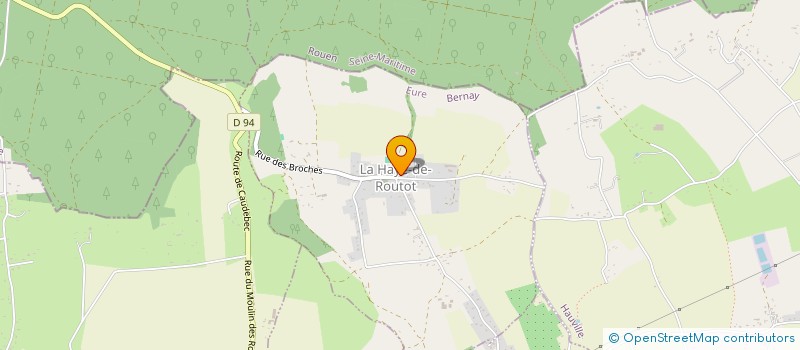 localisation de l'entreprise MADAME CAMILLE SAHUT  LA HAYE-DE-ROUTOT