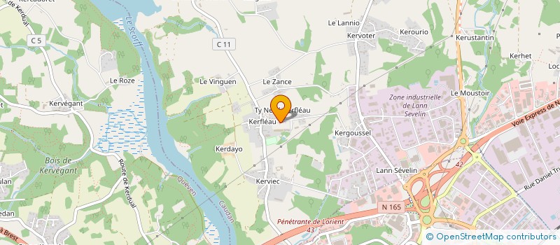 localisation de l'entreprise MADAME CAMILLE SAINT-JALMES  CAUDAN