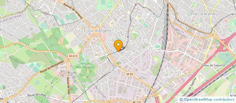 localisation de l'entreprise MADAME CAMILLE SALLES à MONTPELLIER