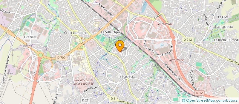 localisation de l'entreprise MADAME CAMILLE SALOMON  TREGUEUX