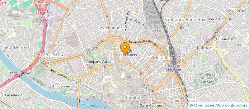 localisation de l'entreprise MADAME CAMILLE SALOMON à TOULOUSE