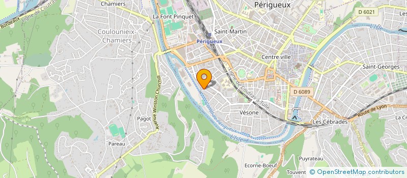 localisation de l'entreprise MADAME CAMILLE SALVAGE à PERIGUEUX