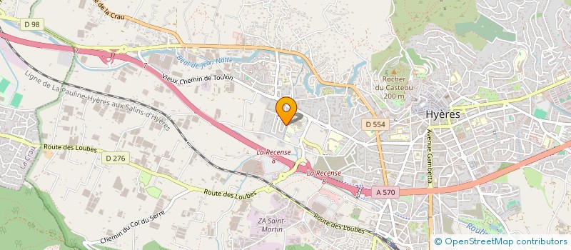 localisation de l'entreprise MADAME CAMILLE SANCHEZ  VAYRAC