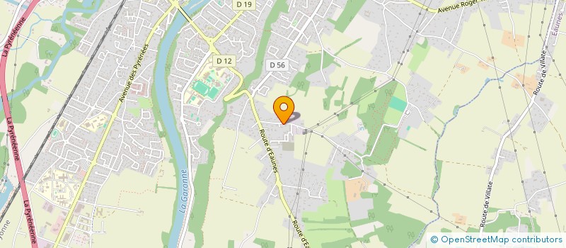 localisation de l'entreprise MADAME CAMILLE SANSEN  MURET