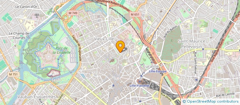 localisation de l'entreprise MADAME CAMILLE SANTUCCI à LILLE