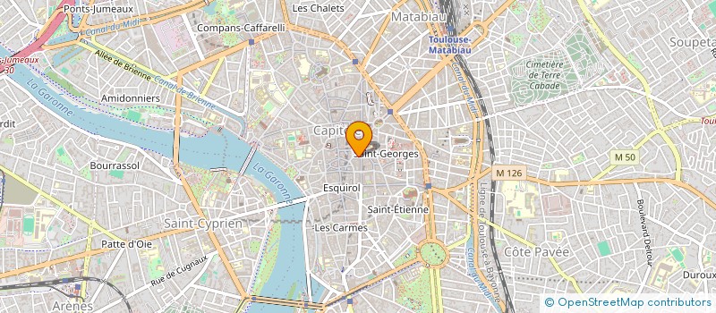 localisation de l'entreprise MADAME CAMILLE SARRAZIN à TOULOUSE