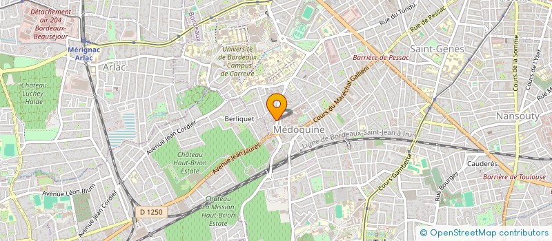 localisation de l'entreprise MADAME CAMILLE SAUBIETTE à BORDEAUX
