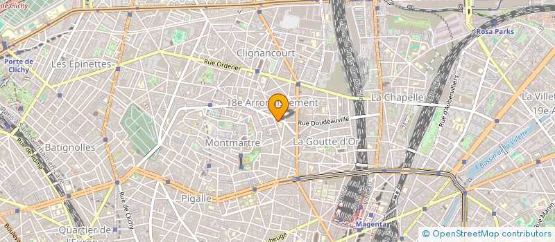 localisation de l'entreprise MADAME CAMILLE SAUCEREAU  PARIS