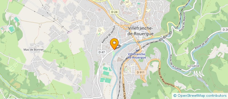 localisation de l'entreprise MADAME CAMILLE SAUER  CREST