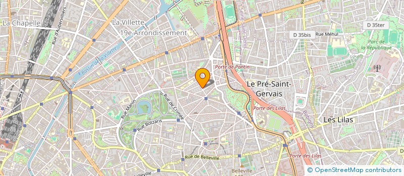 localisation de l'entreprise MADAME CAMILLE SAUNIER  PARIS