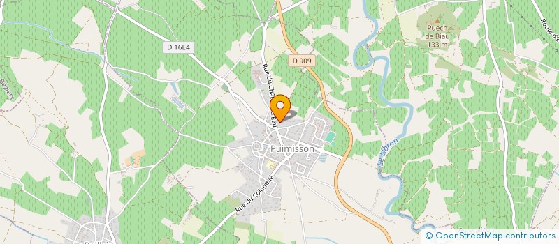 localisation de l'entreprise MADAME CAMILLE SCHETTER  PUIMISSON