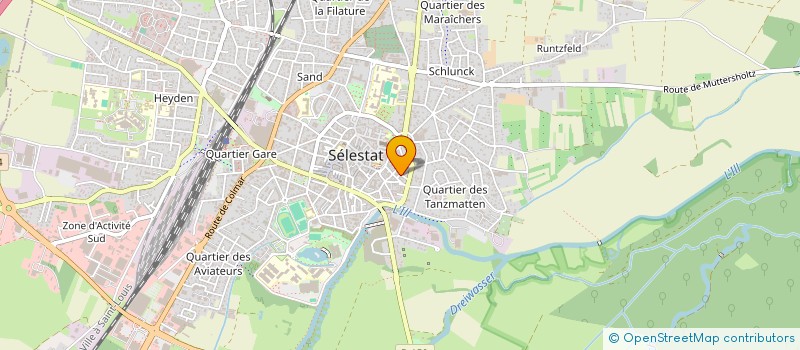 localisation de l'entreprise MADAME CAMILLE SCHUHLER à SELESTAT