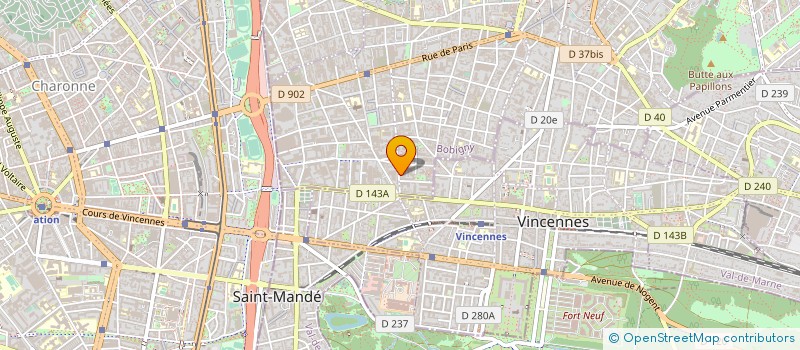localisation de l'entreprise MADAME CAMILLE SCIOLLA à MONTREUIL