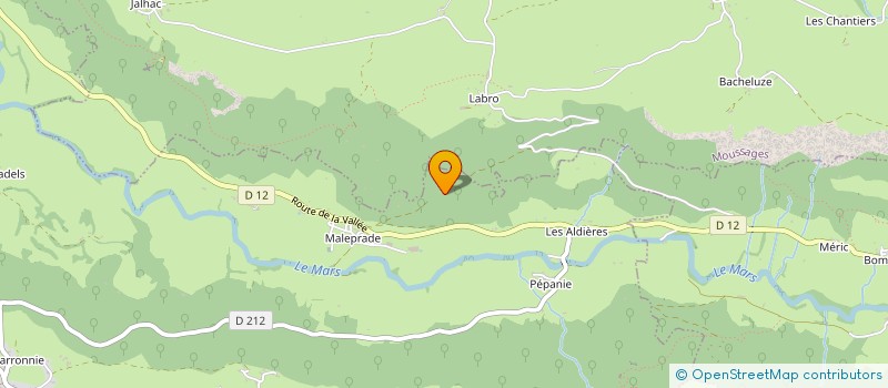 localisation de l'entreprise MADAME CAMILLE SEGUIN à ANGLARDS-DE-SALERS