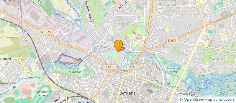 localisation de l'entreprise MADAME CAMILLE SELOSSE  AMIENS