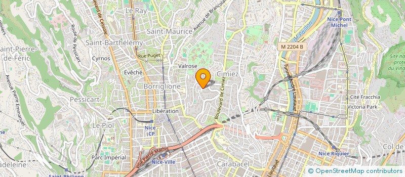 localisation de l'entreprise MADAME CAMILLE SEMERIA  NICE
