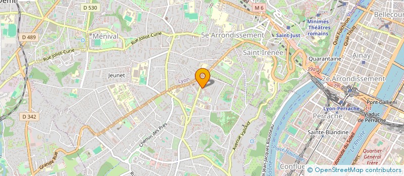 localisation de l'entreprise MADAME CAMILLE SERAIN à SAINTE-FOY-LES-LYON