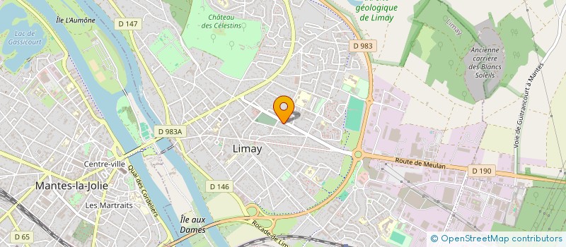 localisation de l'entreprise MADAME CAMILLE SICARD à LIMAY