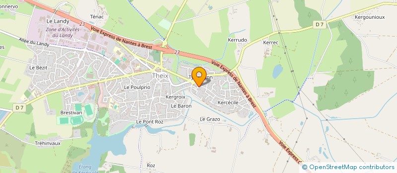 localisation de l'entreprise MADAME CAMILLE SILORET  THEIX-NOYALO