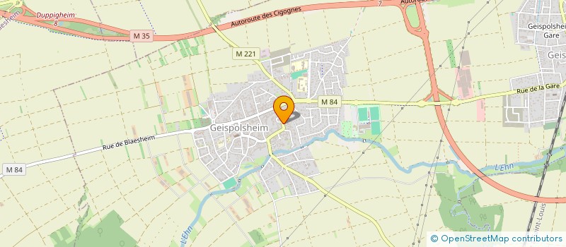 localisation de l'entreprise MADAME CAMILLE SIMON  GEISPOLSHEIM