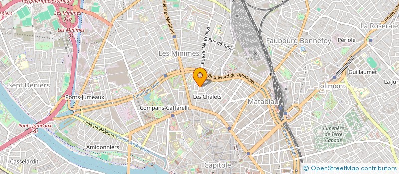 localisation de l'entreprise MADAME CAMILLE SIMONELLA  TOULOUSE