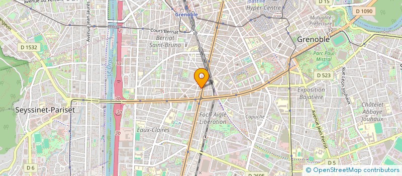 localisation de l'entreprise MADAME CAMILLE SIMONIN à GRENOBLE