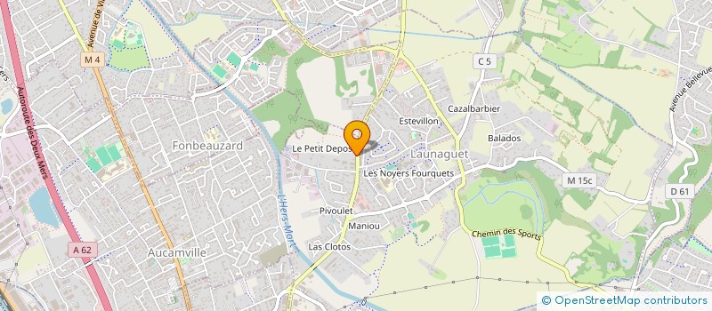 localisation de l'entreprise MADAME CAMILLE SOUBRIER à LAUNAGUET