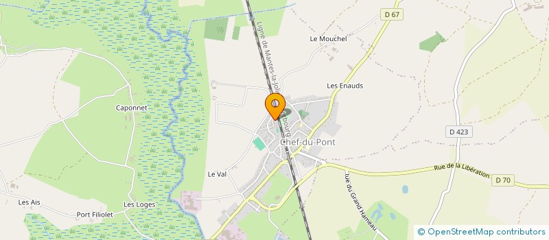 localisation de l'entreprise MADAME CAMILLE SOUTIF  CARENTAN-LES-MARAIS