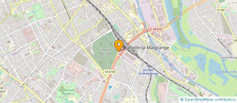 localisation de l'entreprise MADAME CAMILLE SPERANDIO  NANCY