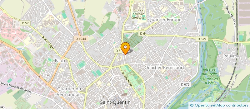 localisation de l'entreprise MADAME CAMILLE STACHOWIAK à SAINT-QUENTIN