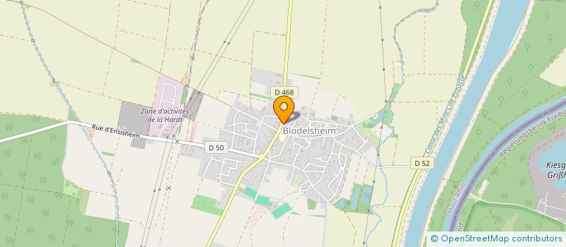 localisation de l'entreprise MADAME CAMILLE STAHL  BLODELSHEIM