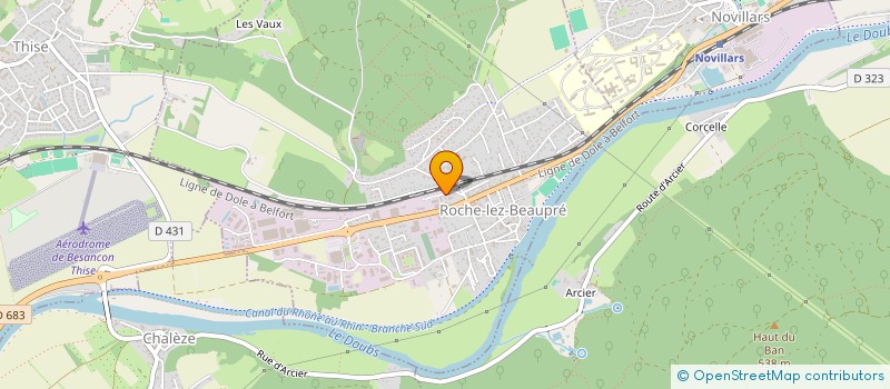 localisation de l'entreprise MADAME CAMILLE STAPHANE  COURCUIRE