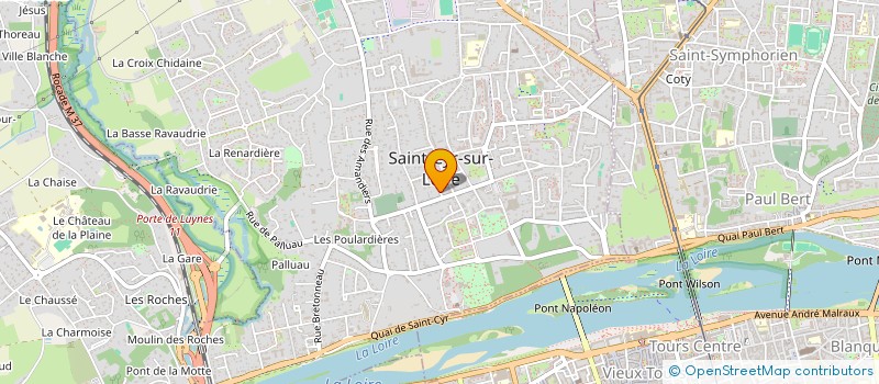 localisation de l'entreprise MADAME CAMILLE STEIBLEN  SAINT-CYR-SUR-LOIRE