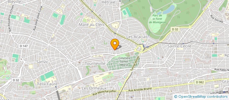 localisation de l'entreprise MADAME CAMILLE STENGEL  LE HAVRE