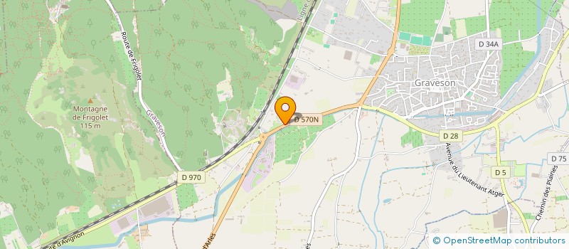 localisation de l'entreprise MADAME CAMILLE SYLVESTRE  GRAVESON