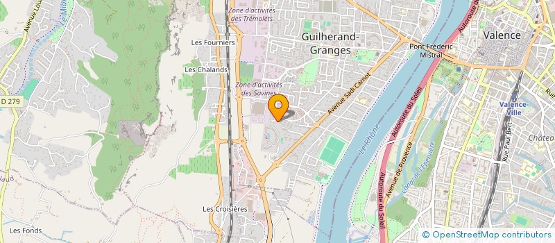 localisation de l'entreprise MADAME CAMILLE TABARDEL  GUILHERAND-GRANGES