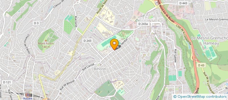 localisation de l'entreprise MADAME CAMILLE TACONNET  BIHOREL