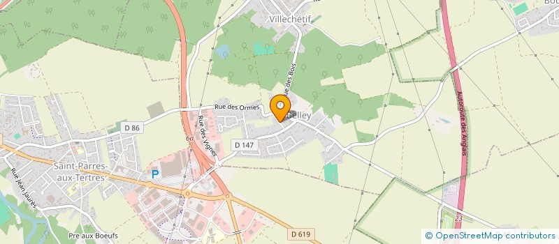 localisation de l'entreprise MADAME CAMILLE TAHKBARI  VILLECHETIF