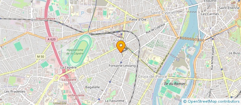 localisation de l'entreprise MADAME CAMILLE TAULET à TOULOUSE
